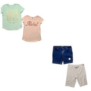 Girls Old Navy Faded glory 4 pc summer bundle size 10 12